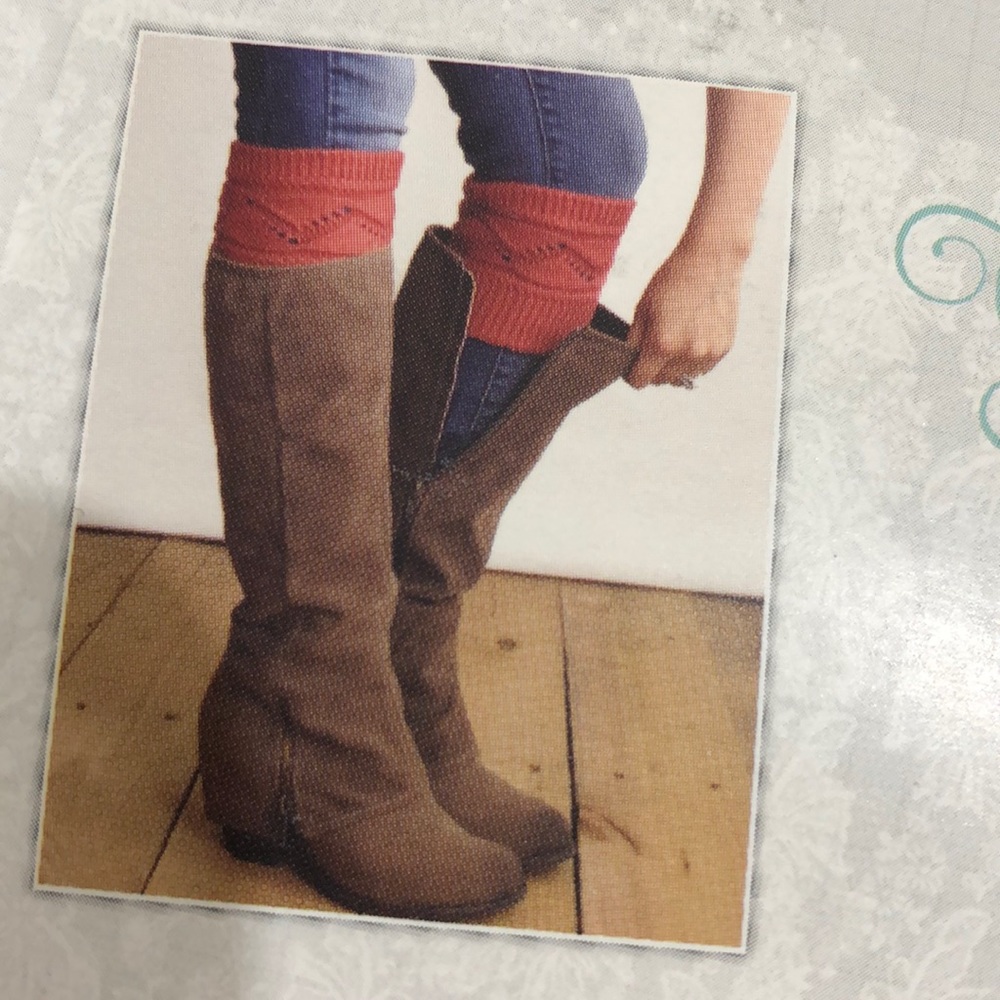NWT Grace & Lace Boot Cuffs